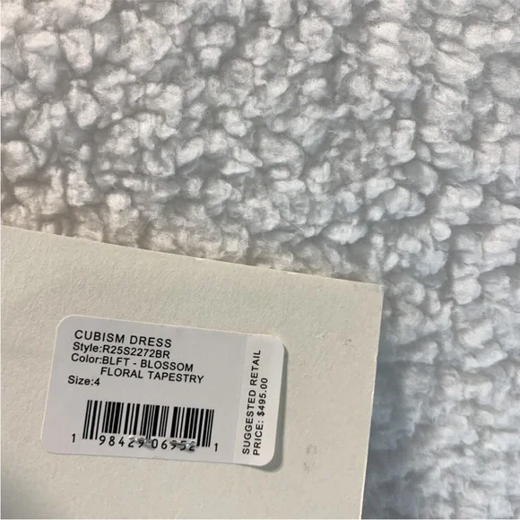 STAUD Pink Yellow Floral Backless Halter Midi Dress - Picture 3 of 5